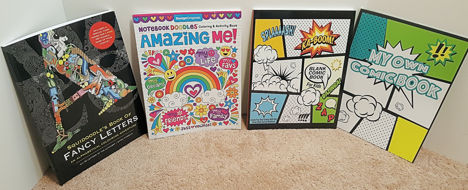 Fun Teacher Reproducibles. 4 bk lot. LIKE NEW! Coloring & Comic Book Templates!