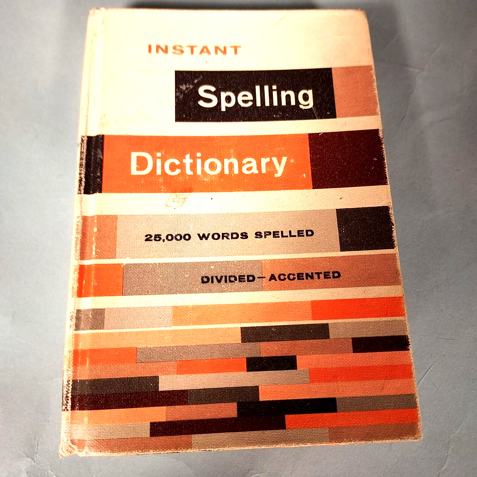 Vintage Instant Spelling Dictionary-25,000 Words 1960 Career Institute 1st.Ed.