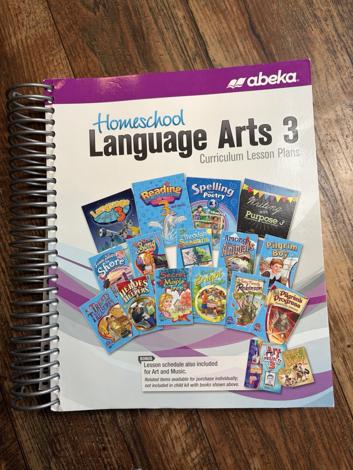 LOOK READ Abeka Language Arts 3 Curriculum Lesson Plans homeschool parent 3rd Gr