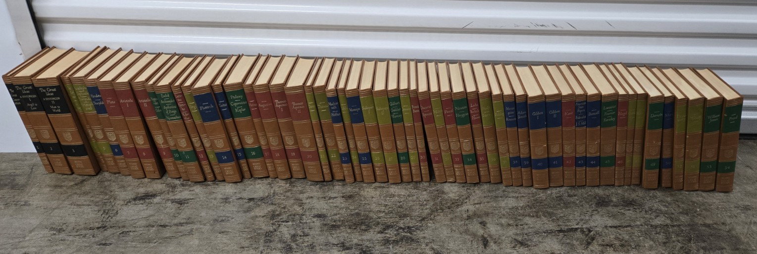 Encyclopedia Britannica 1952 Great Books of the Western World COMPLETE SET 1-54