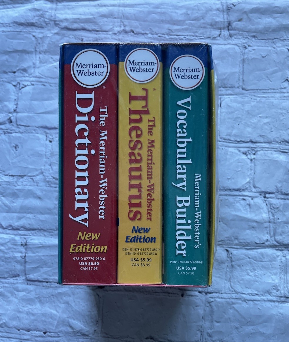 Merriam Webster Everyday Language Reference Set 3-Books (MER3328)