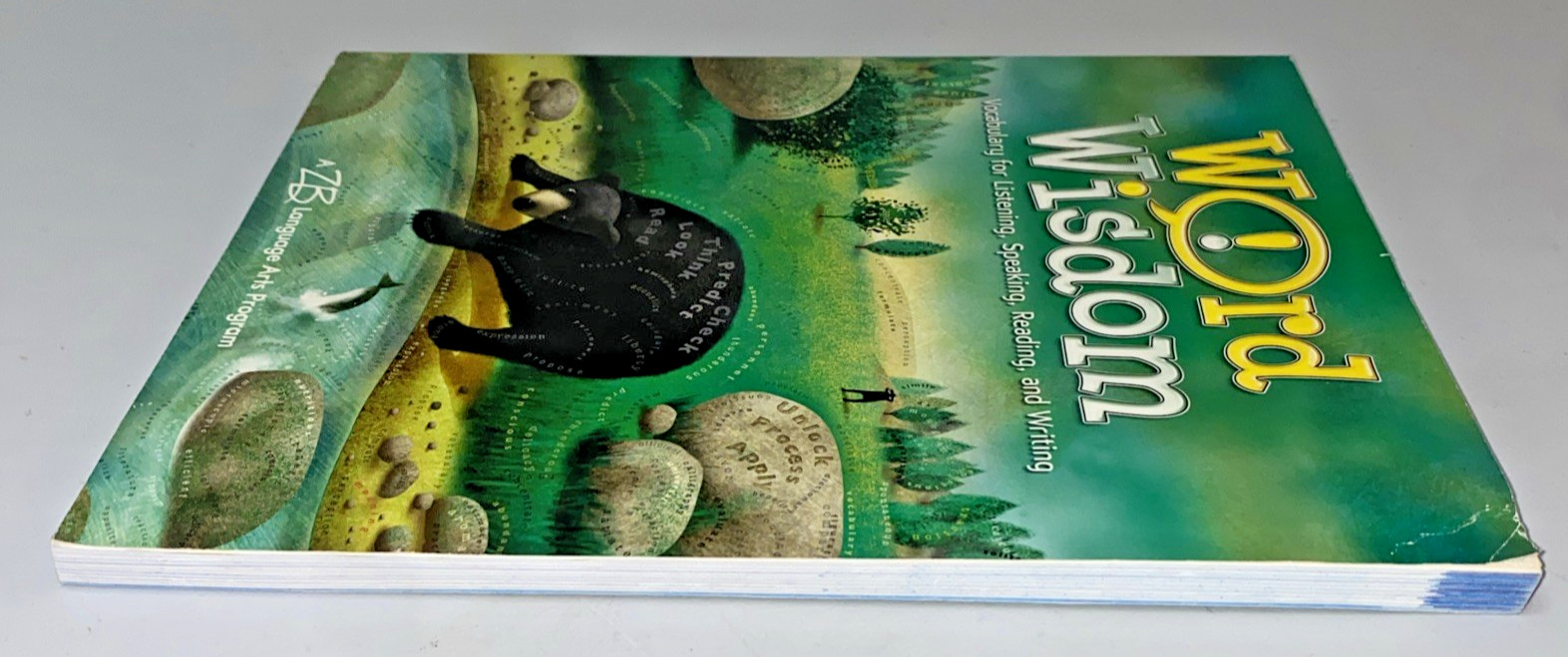 Word Wisdom Level E Vocabulary Textbook 2005 Jerry Zutell Zaner-Bloser