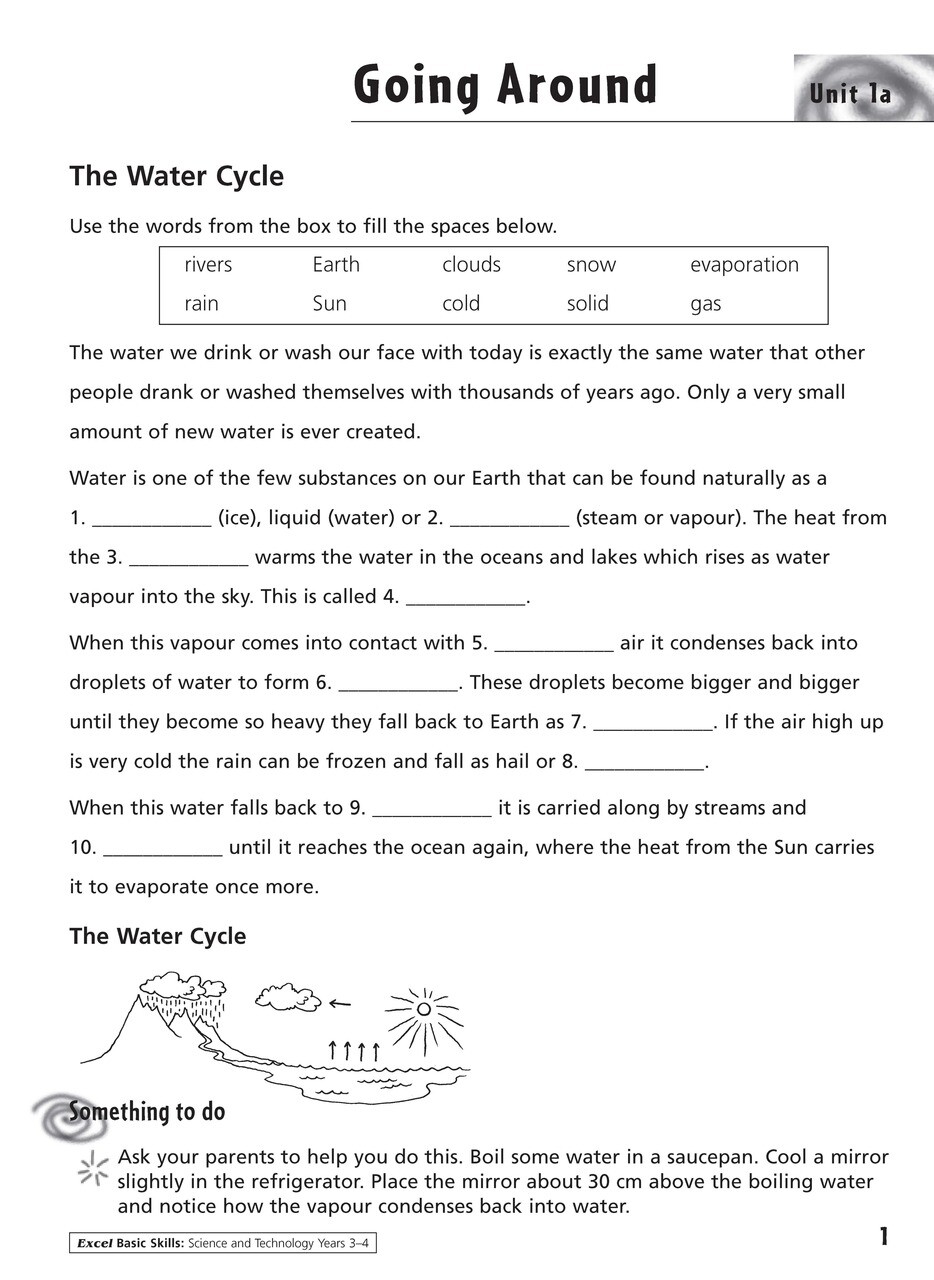 Excel Basic Skills – Science and Technology Years 3 – 4