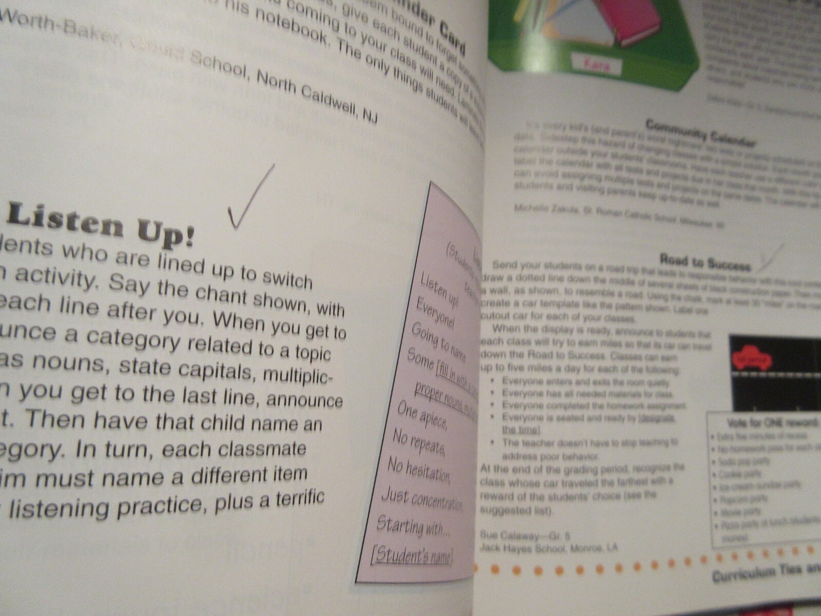 THE MAILBOX-«500 CLASSROOM TIPS»-(GRADES 4-6) HOME & SCHOOL BK-TEACH SPLS-HELP!