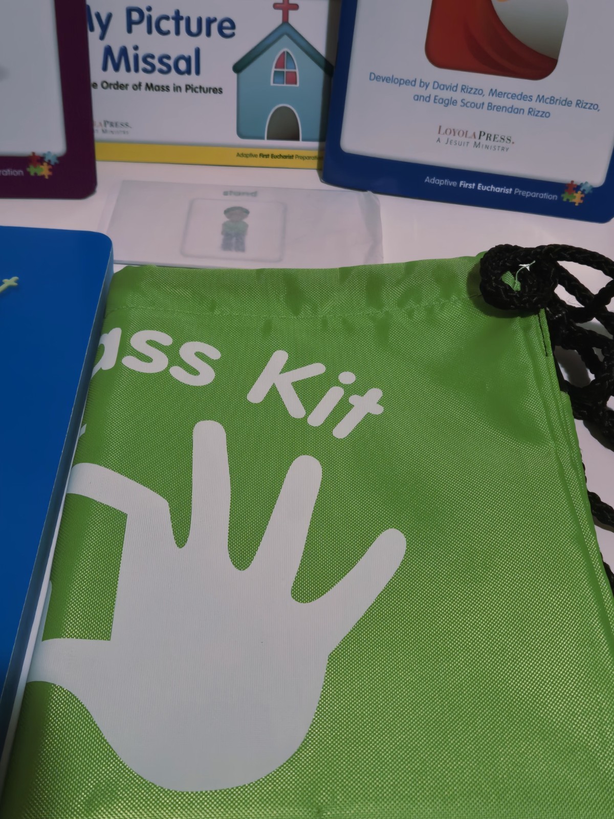 Adaptive First Eucharist Preparation Kit Nearly Complete Missing communion Card