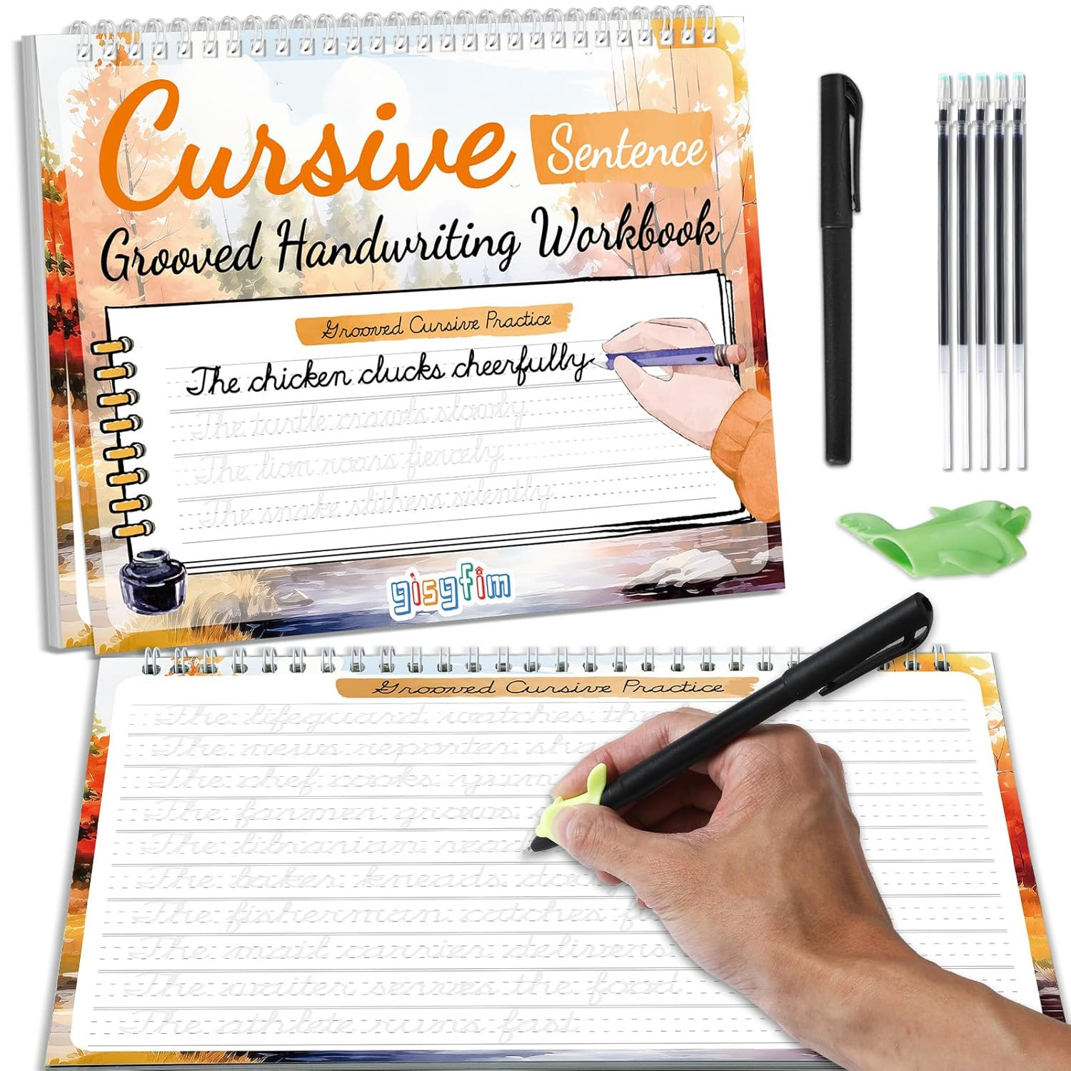 Grooved Cursive Handwriting Workbook Magic Reusable Grooved Cursive Handwriting