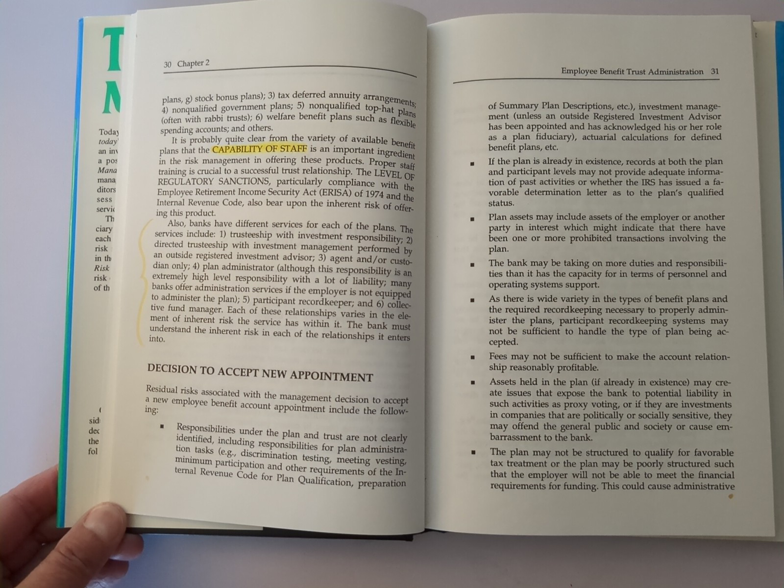Trust Risk Management: Assessing And Controlling Fiduciary Risk by K. Namjestnik