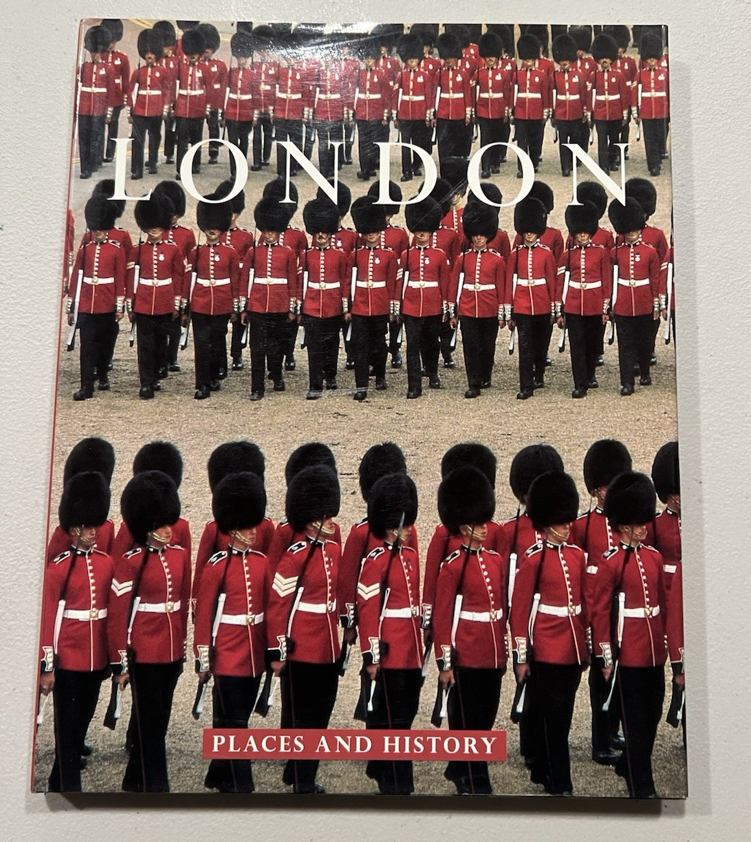 London (Places and History) – by Chiara Libero – 1998 first edition Hardcover VF