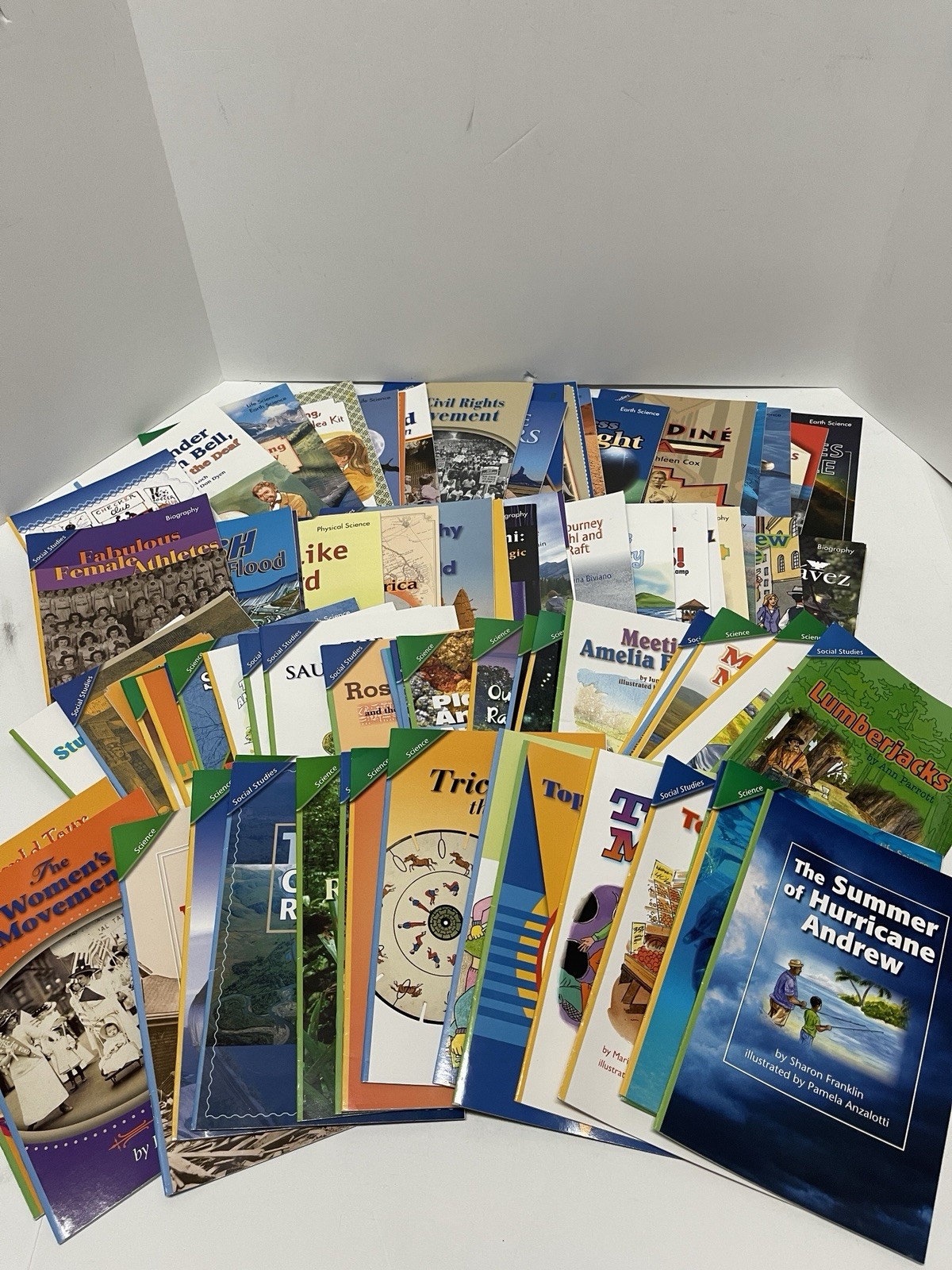 Pearson Scott Foresman Reading Street 4th Grade Lot of 82 Readers Nonfiction