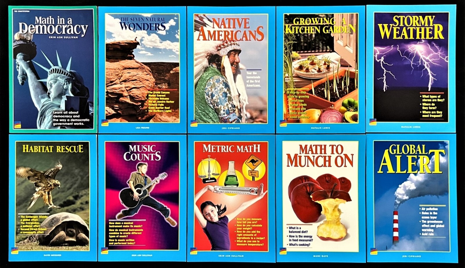 3rd – BENCHMARK EDUCATION – NAVIGATORS SERIES (Math/Social Studies) (10 books)
