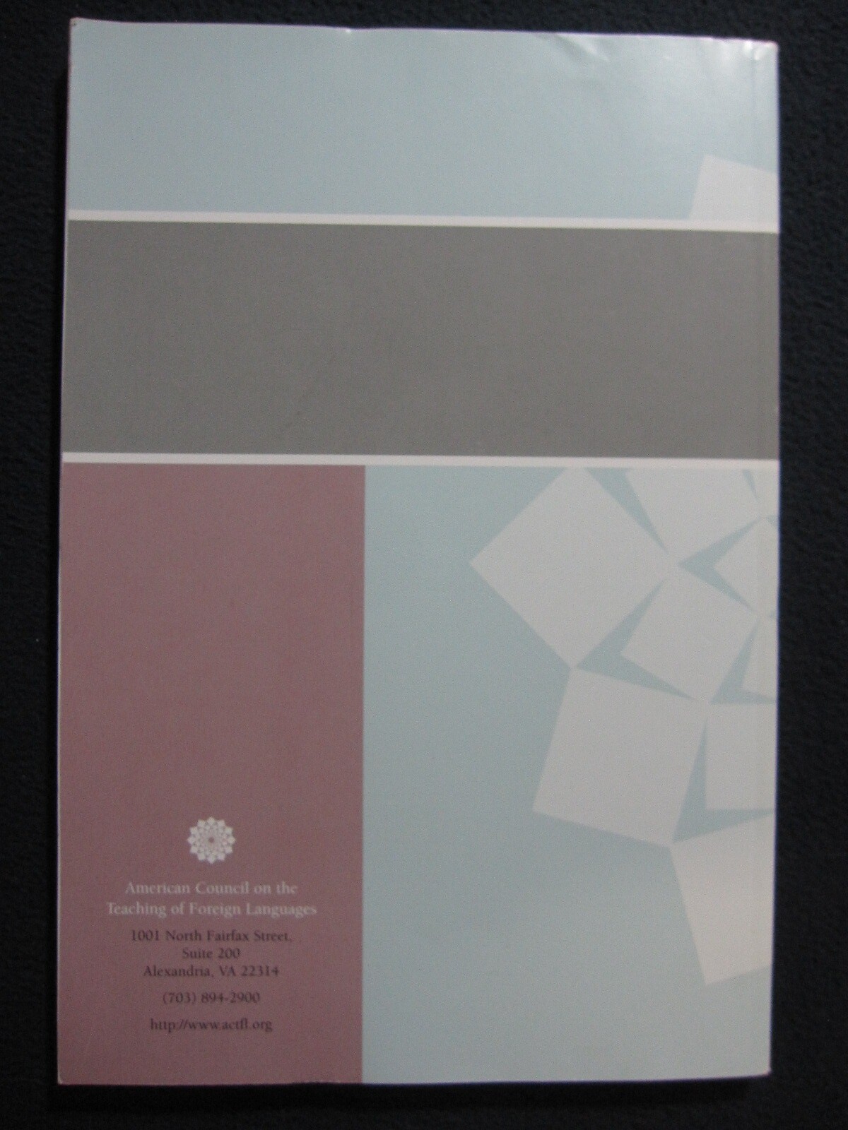 Foreign Language Annals Fall 2009 Volume 42 No. 3 [Single Issue Magazine] [Jan..