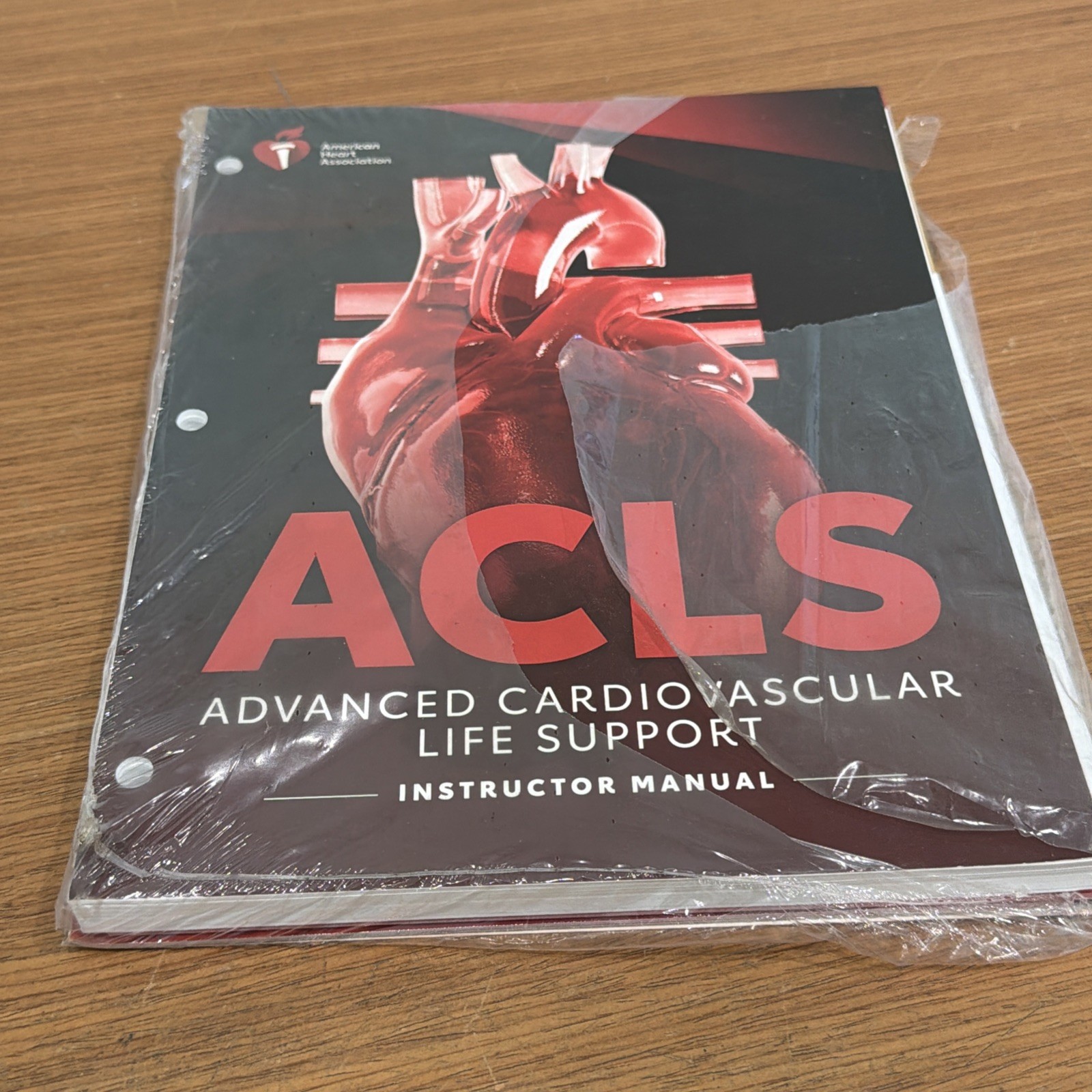 AHA ACLS Advanced Cardiovascular Life Support Instructor Manual 2025 Ed. UNUSED
