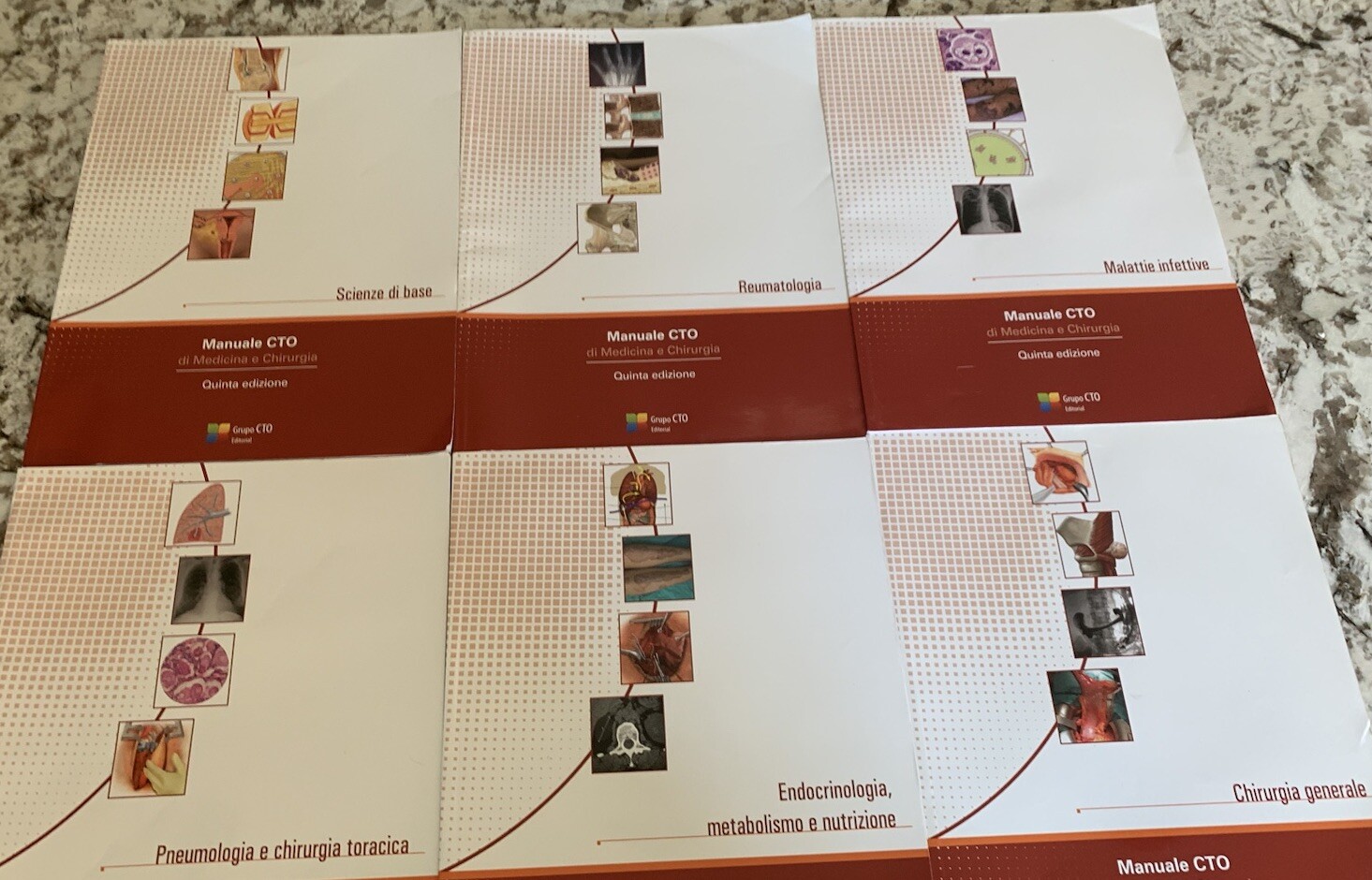 Espanol Medicina Lot Of 6 – CTO Manuals Of Medicine And Surgery