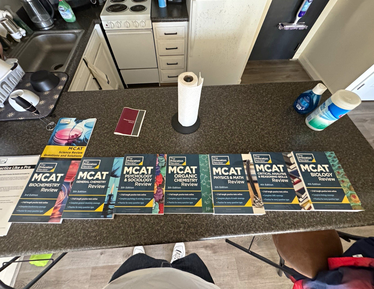 Princeton Review MCAT Study Guide Books w/ 3 Full-Length Online Practice Tests