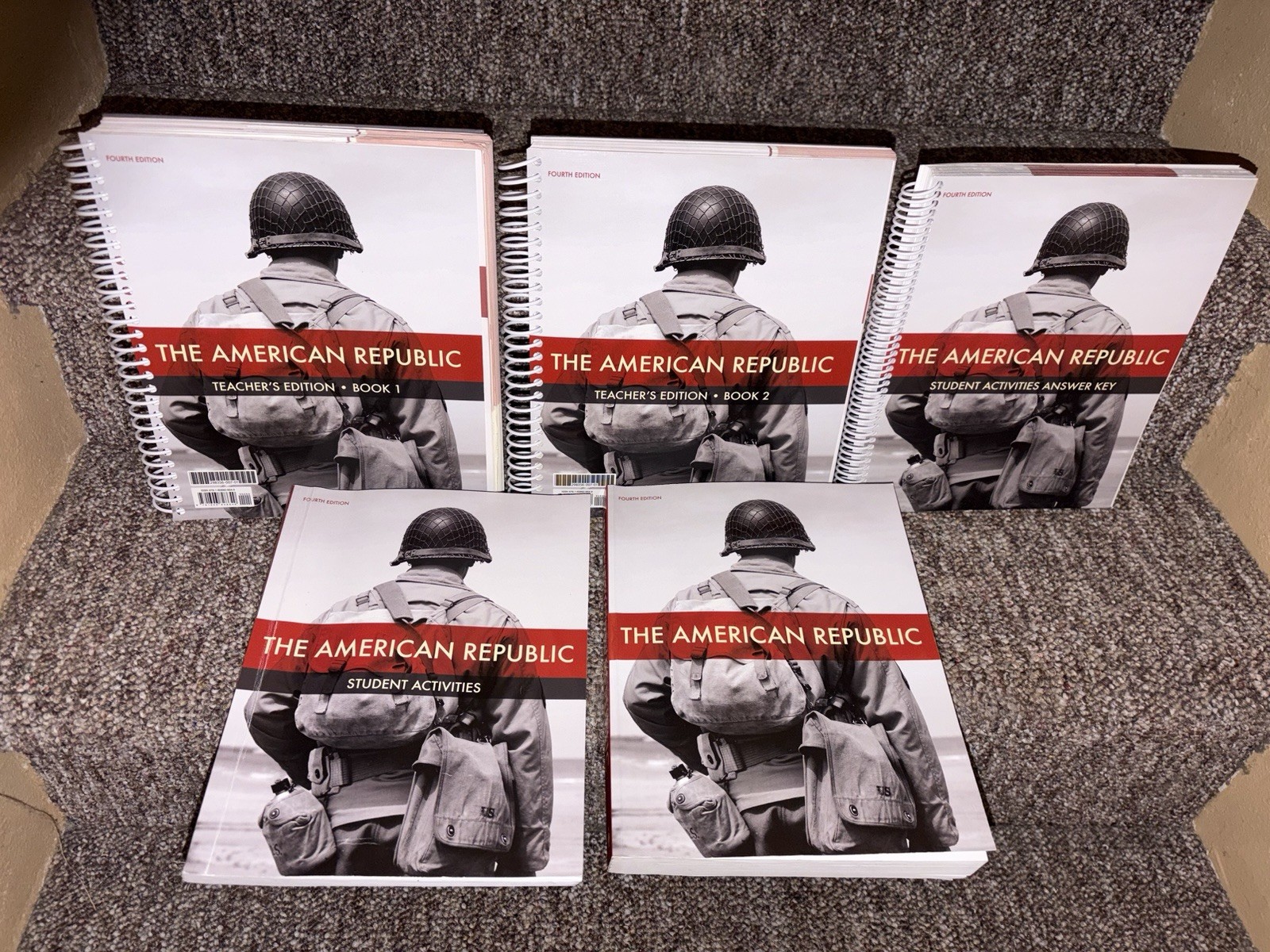 BJU American Republic, 4th Ed. (set of 5)