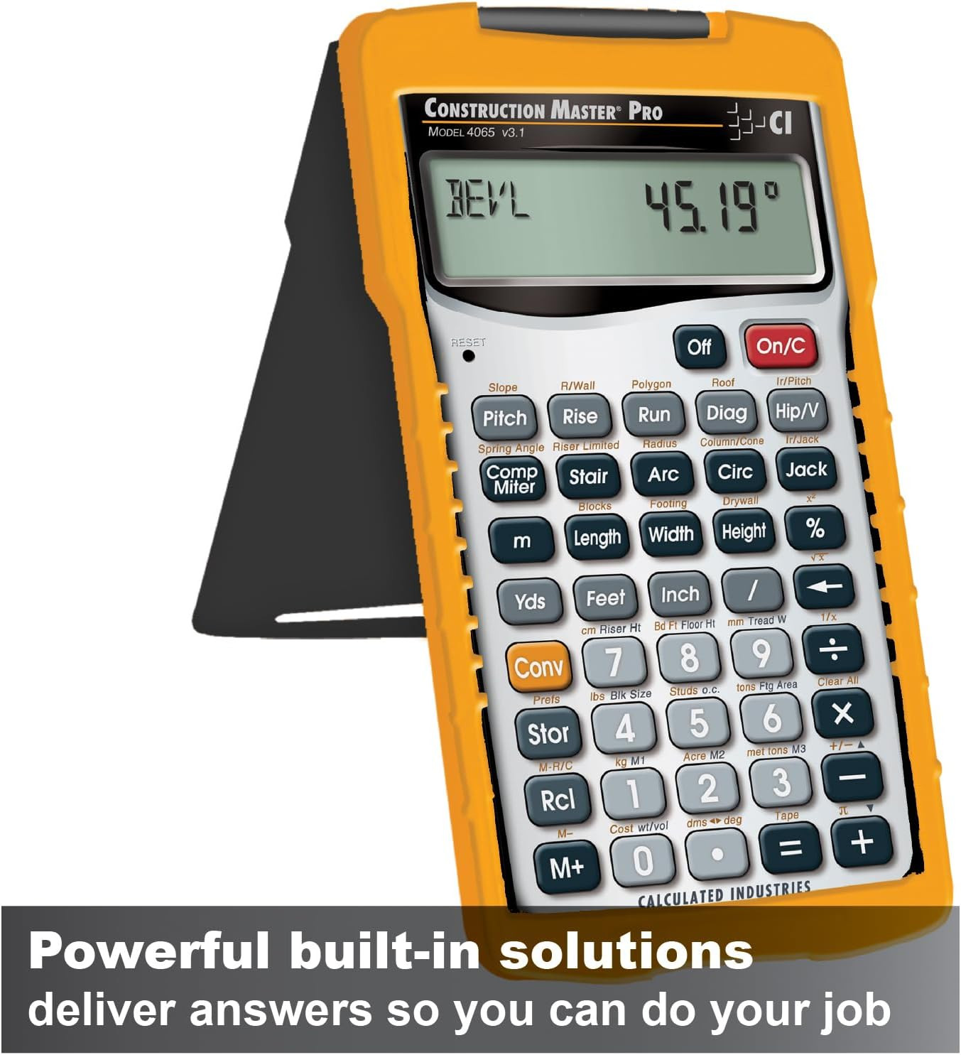 Advanced Construction Math Calculator Contractors Estimators Builders Carpenters
