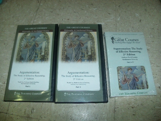 The Teaching Company Argumentation The Study Of Effective Reasoning 2nd Ed DVD