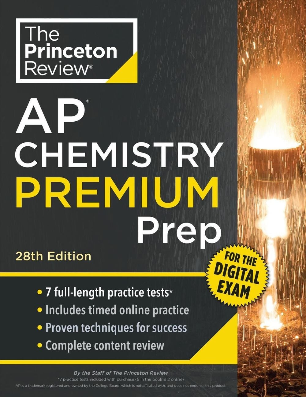 Princeton Review AP Chemistry Premium Prep, 28th Edition: 7 Practice Tests + Dig