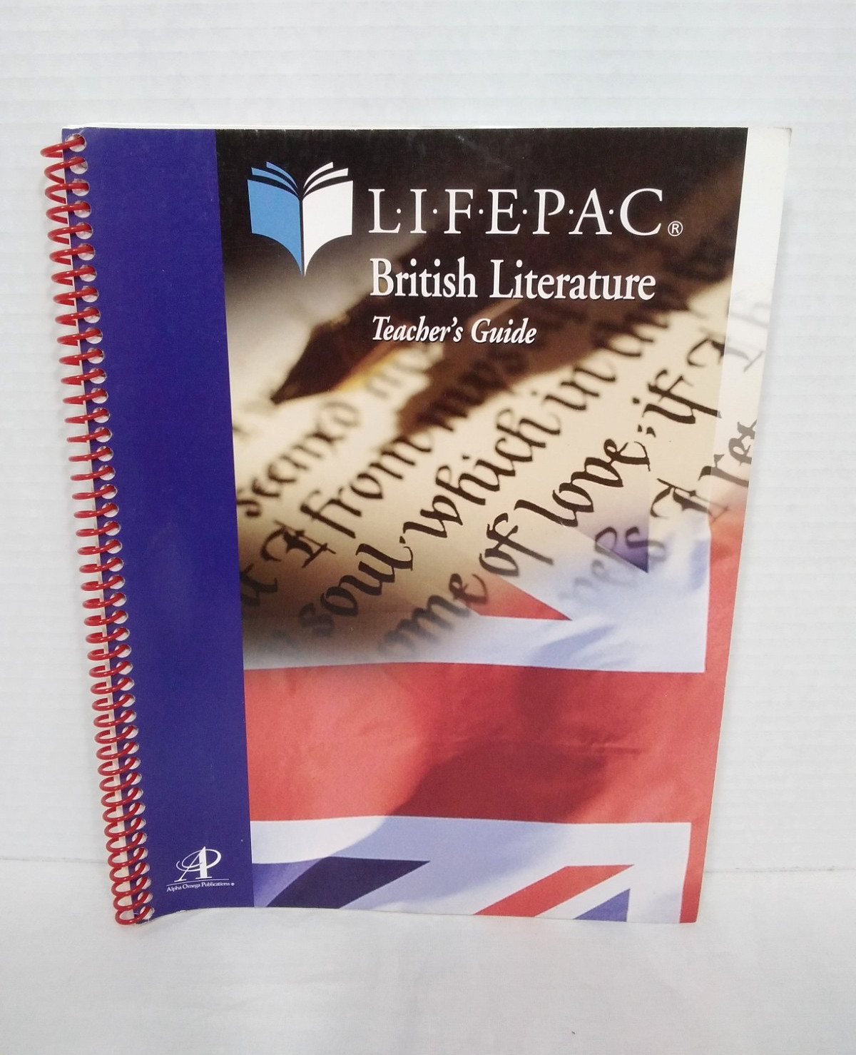 Lifepac AOP British Literature Teacher’s Guide- No Alternative Tests High School