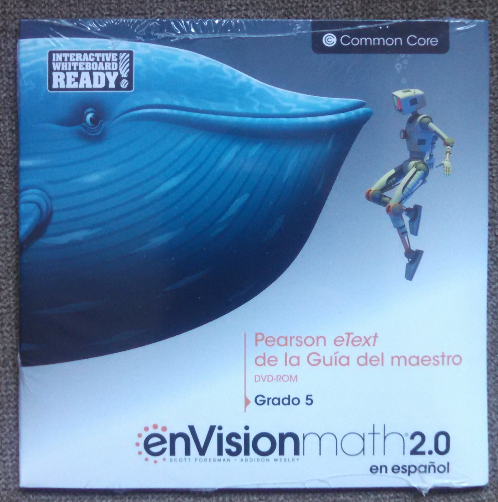 enVision Math 2.0 Grade 5 Teacher eText Spanish CD Rom Espanol 9780328869626