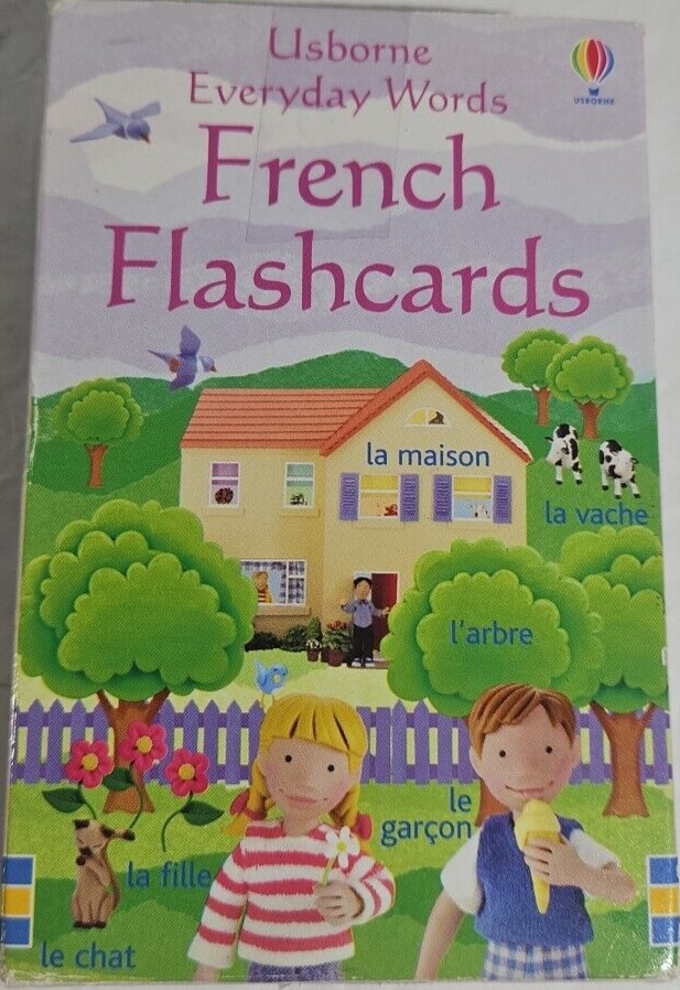 Everyday Words in French (Everyday Words Flashcards) by Felicity Brooks Cards