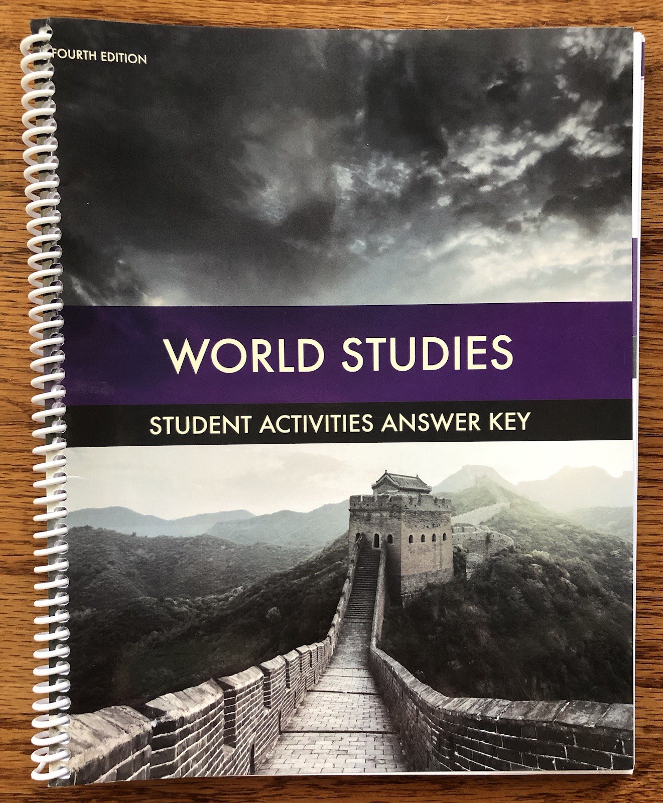 BJU Press World Studies Fourth Edition Student Activities Answer Key