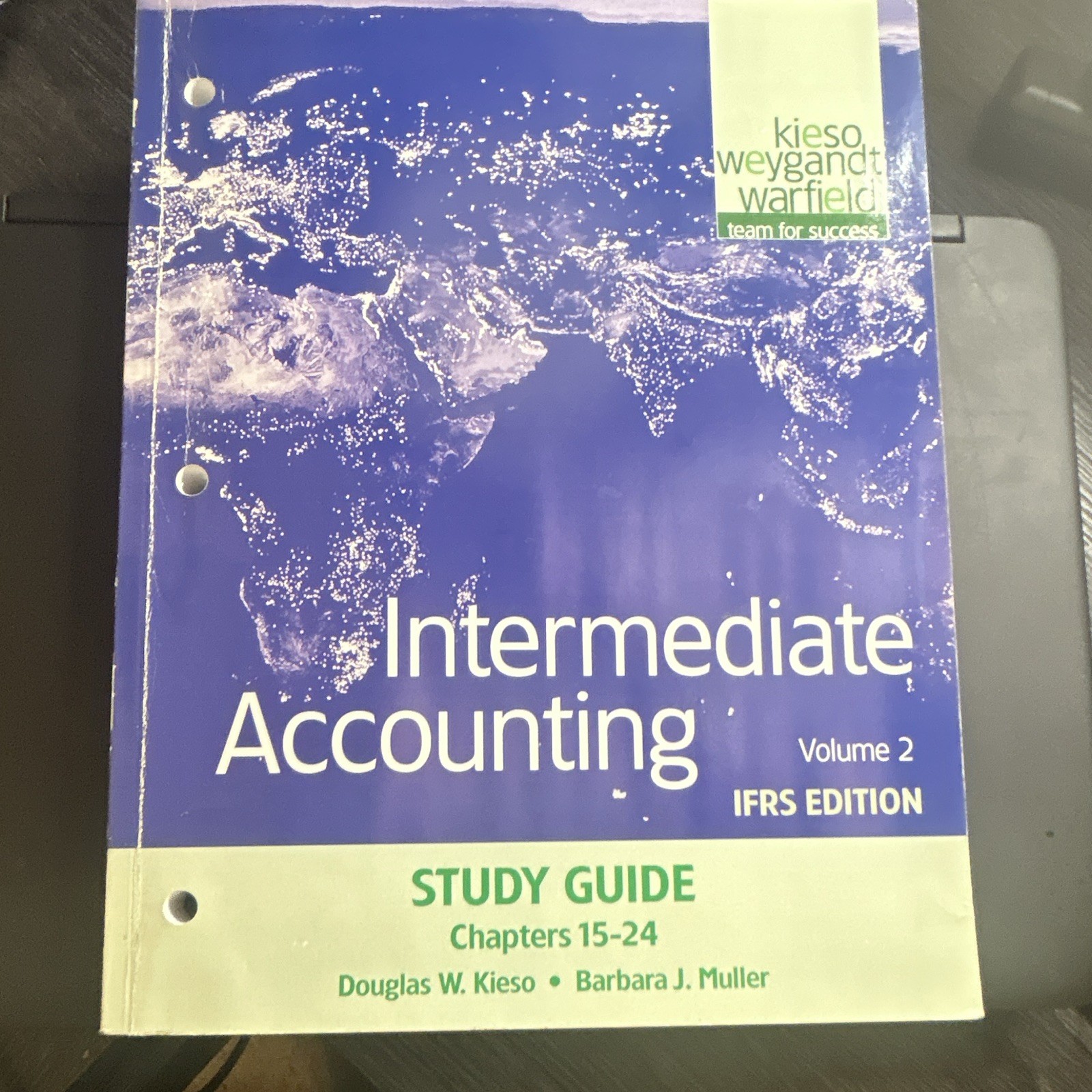 Kieso & Muller Intermediate Accounting Vol 2 IFRS Edition Study Guide Ch 15-24