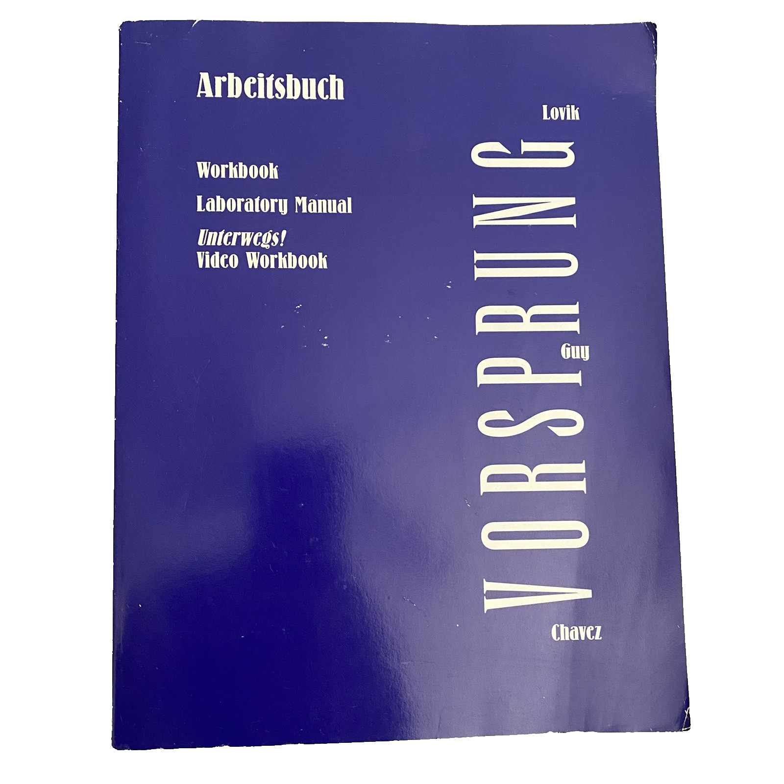 Arbeitsbuch Vorsprung: Introduction to German Workbook 1997