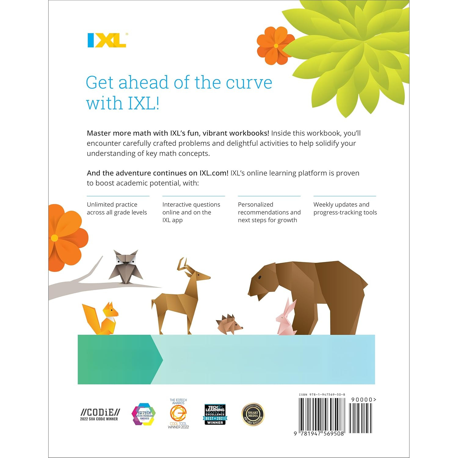 The IXL Ultimate 3rd Grade Math Workbook, Activity Book for Kids Ages 8-9 Coveri