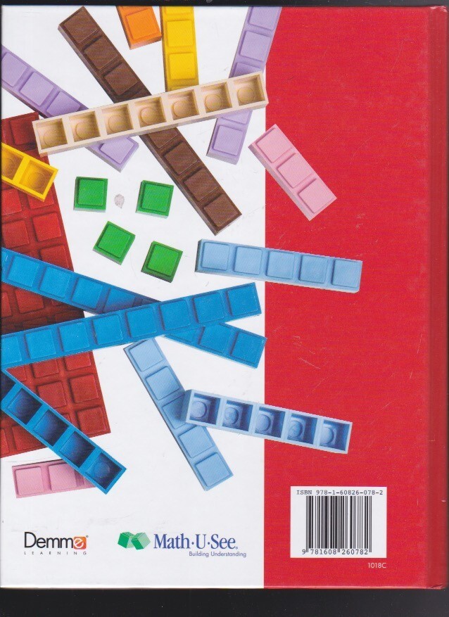 Math-U-See Primer Introduction to Math Instruction Manual by Steve Demme LN