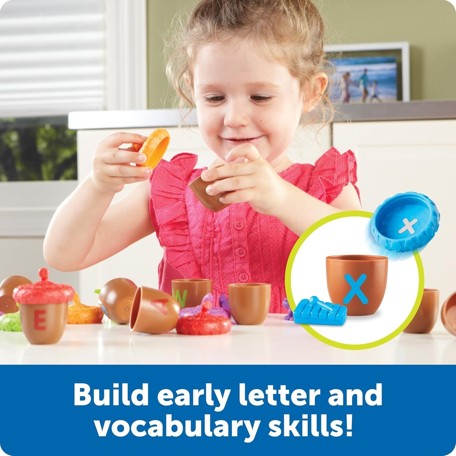 Alphabet Acorns Activity Set – Early Literacy Learning Game