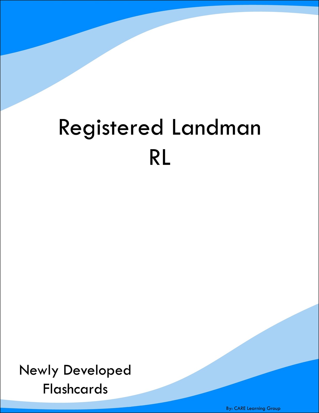 Registered Landman RL Study Guide Prep Flashcards