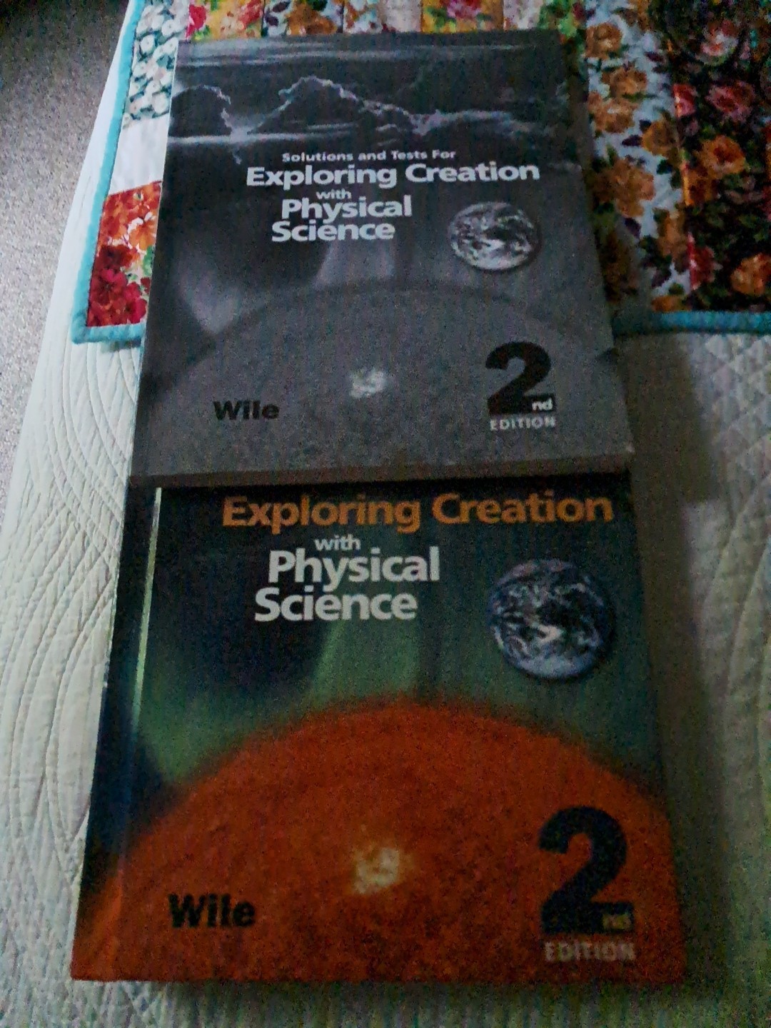 Exploring Creation with Physical Science : Student Text AND Solutions And Tests