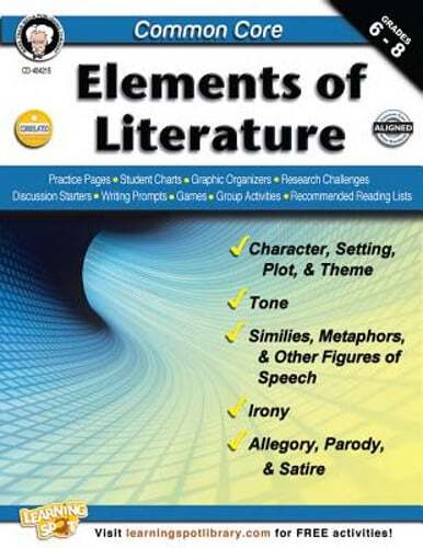 Common Core: Elements of Literature, Grades 6 – 8 by Linda Armstrong: Used