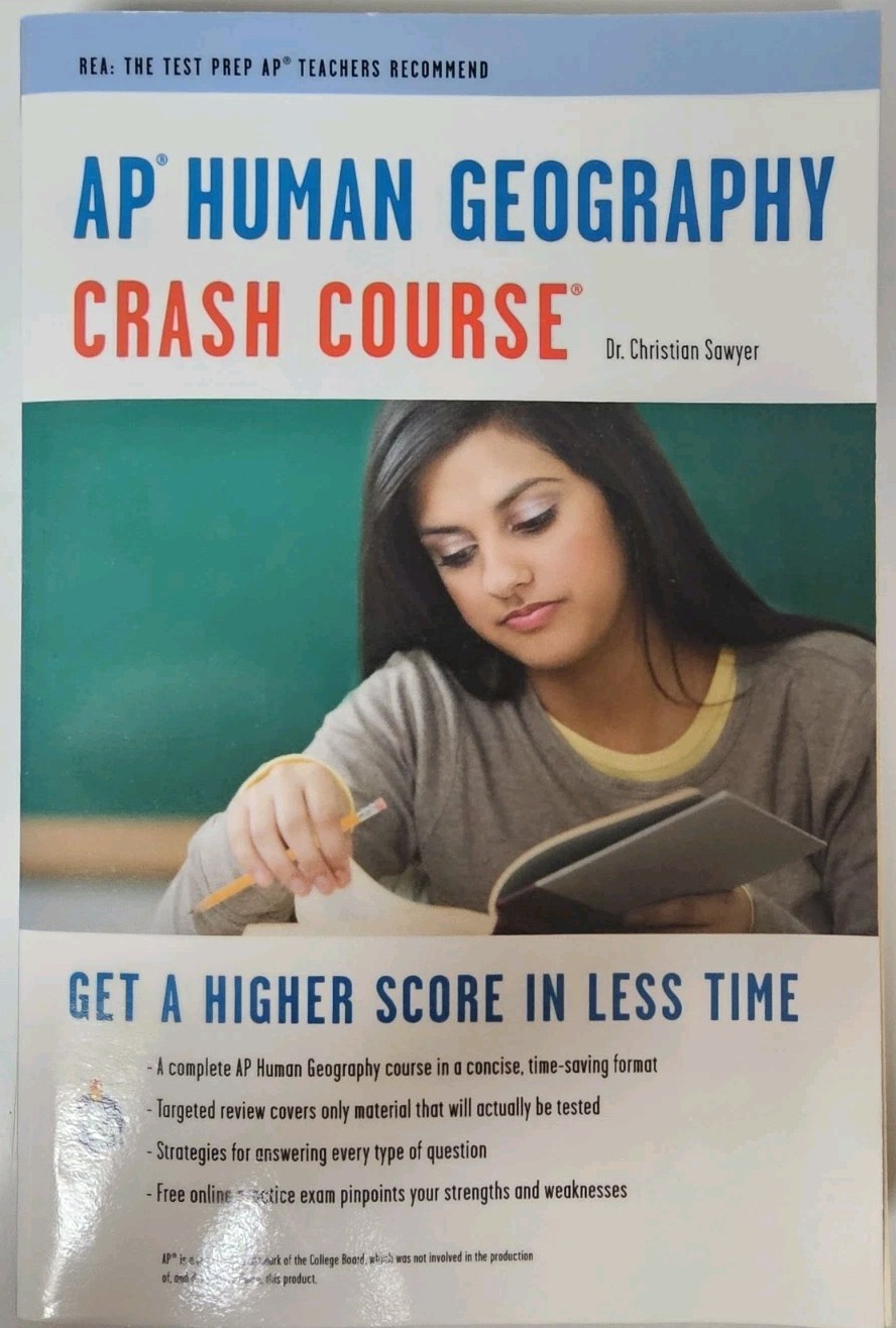 Advanced Placement (AP) Crash Course: AP® Human Geography by Christian Sawyer