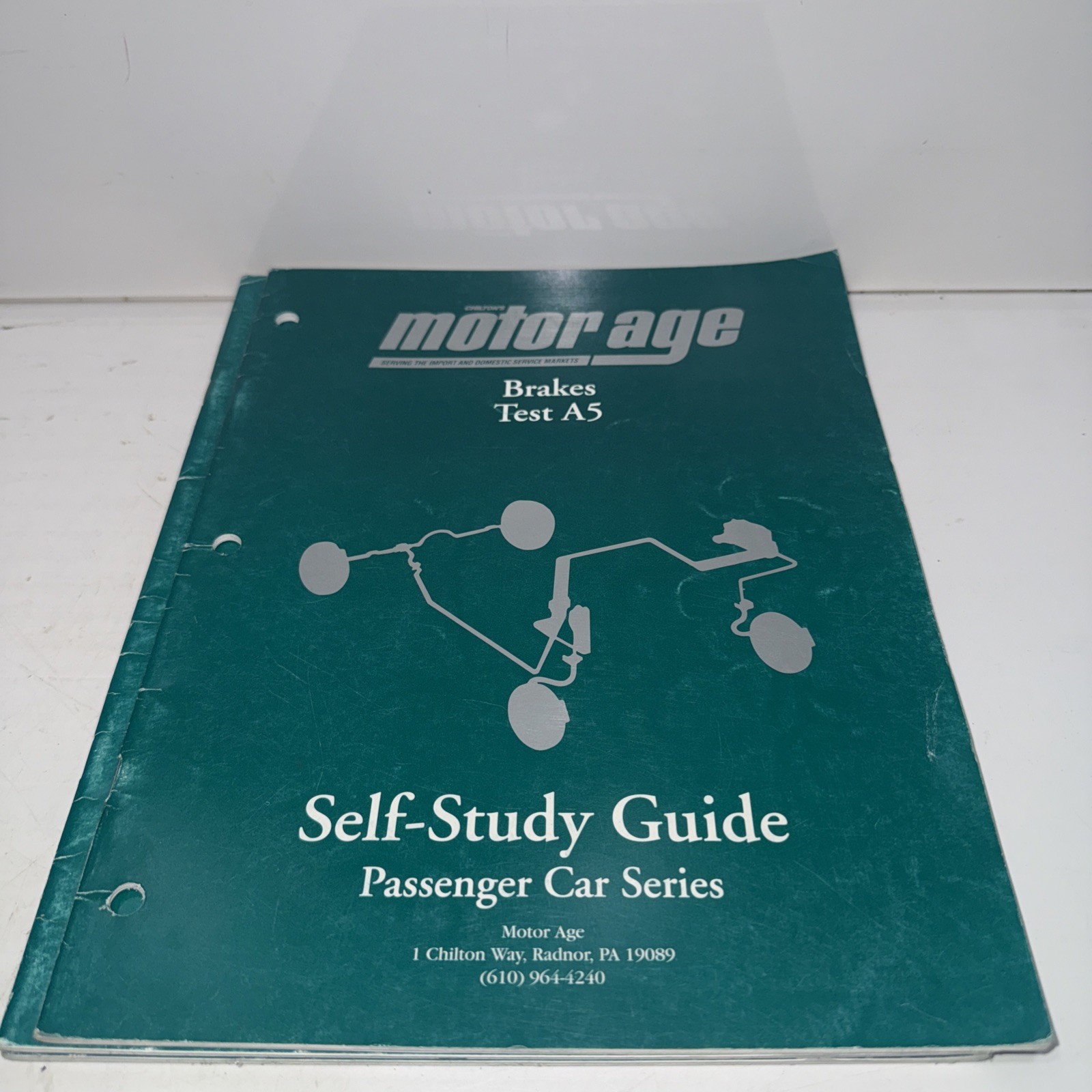 Motor Age Self-Study Guide Passenger Car Series Test ASE Prep Test A6,A5,A2