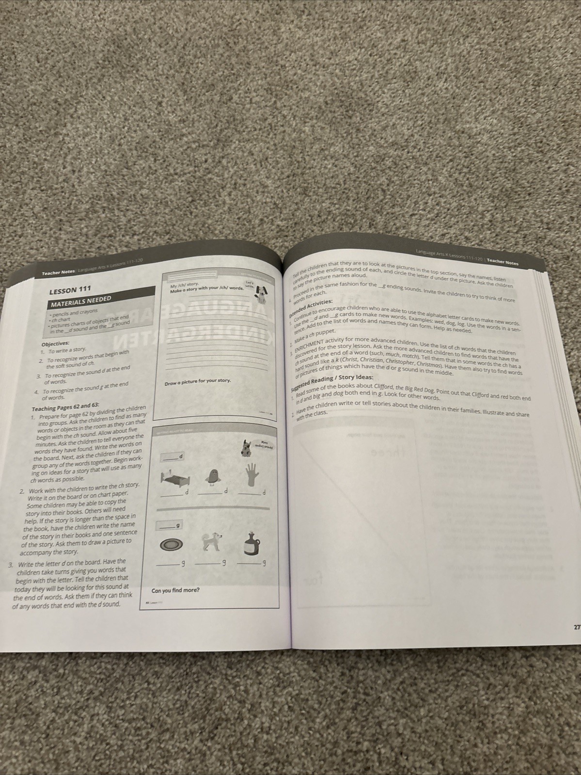Lifepac Language Arts Teacher Guide Kindergarten