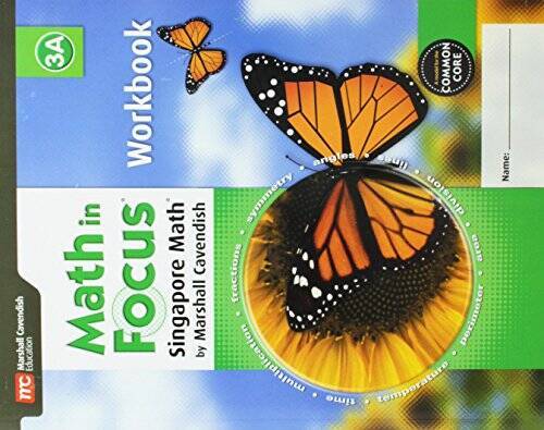 Math in Focus: Singapore Math: Student Workbook, Book A Grade 3 – ACCEPTABLE