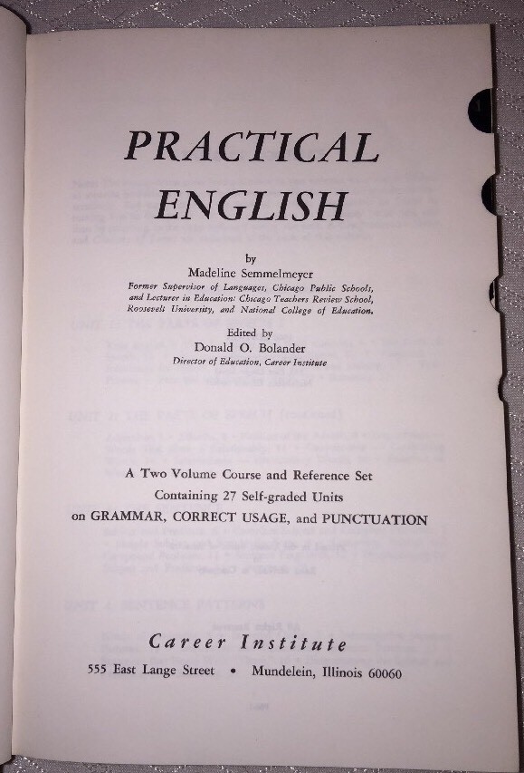 Practical English 1966 Complete Course And Reference Set