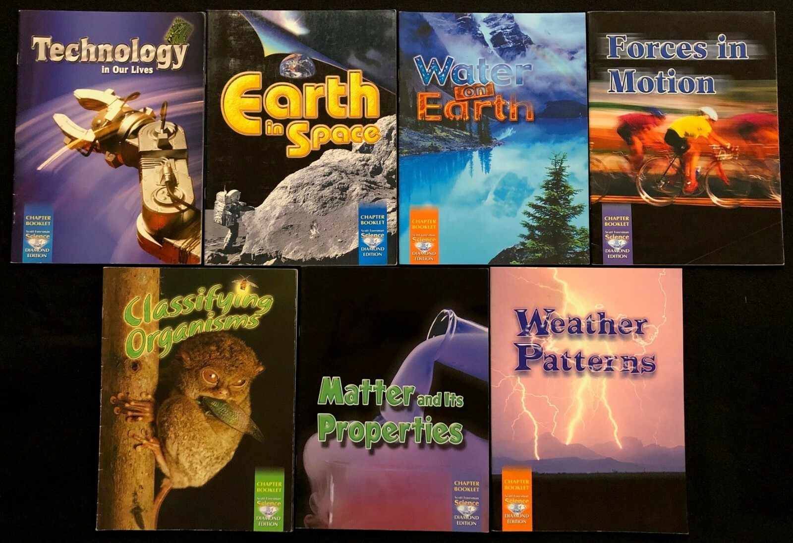 5th Grade SCIENCE CURRICULUM READERS Chapter Booklets – 7 books (2008, Pearson)