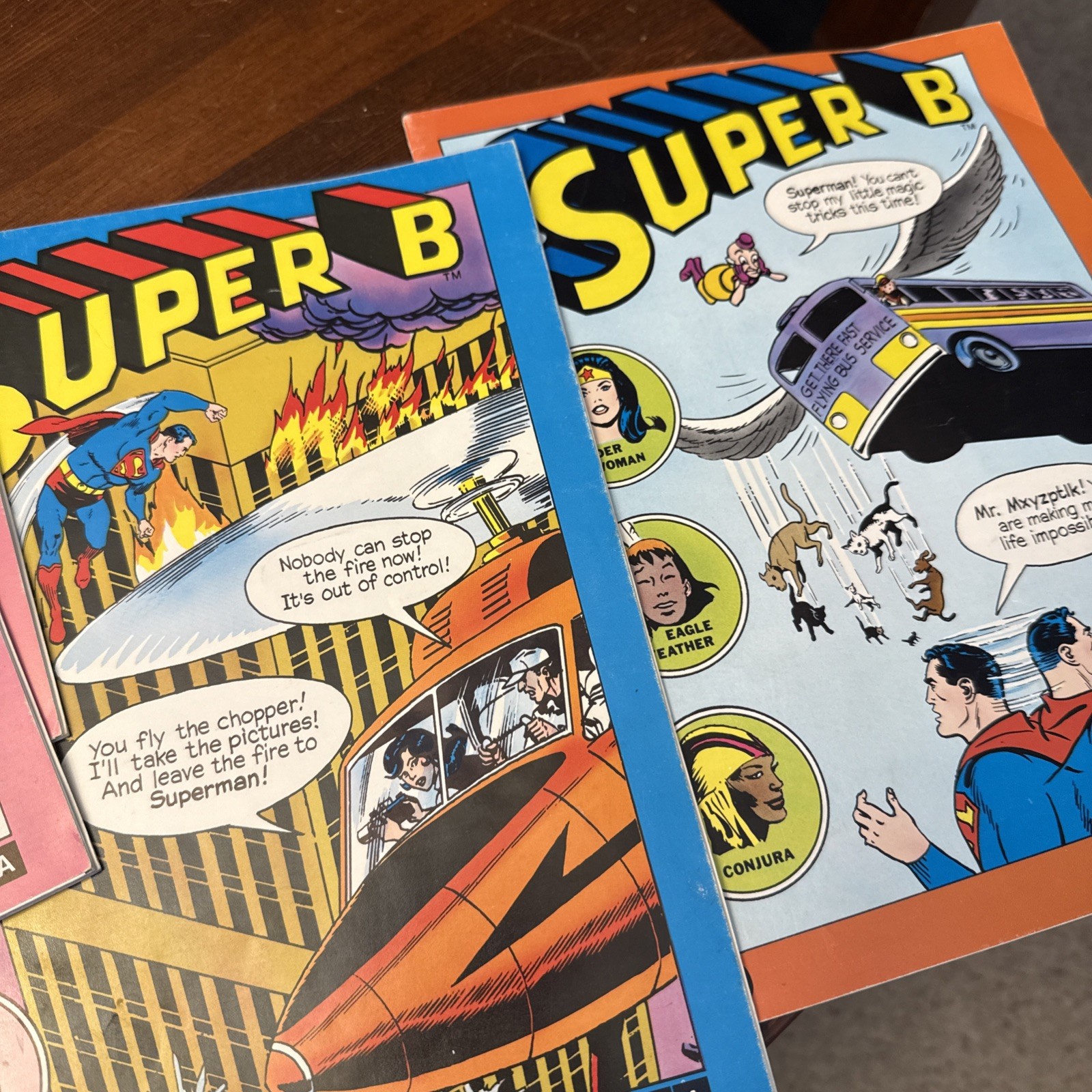 SRA Super A RARE Warner Educational Kit DC Batman Superman WW 1977 Wrong Lid