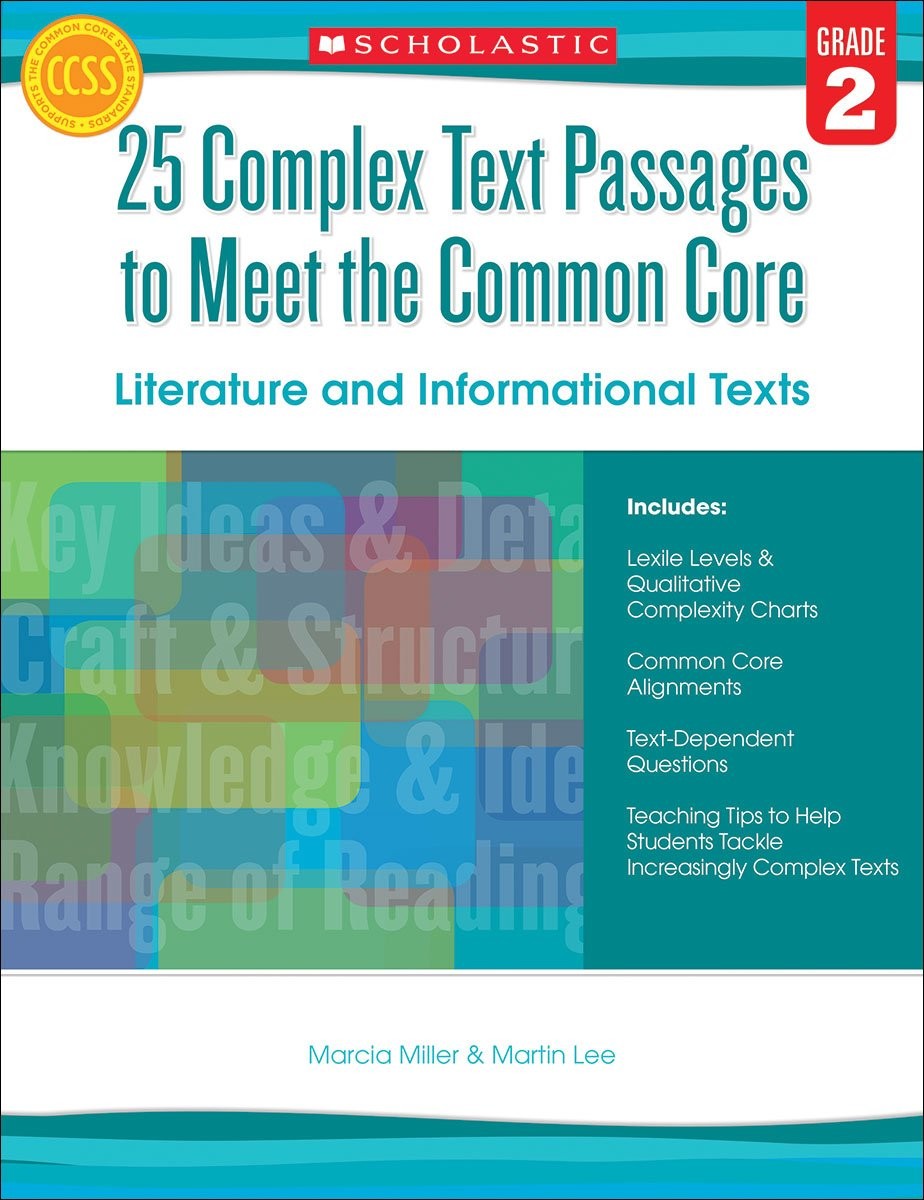 25 Complex Text Passages to Meet the Common Core: Literature and Information…