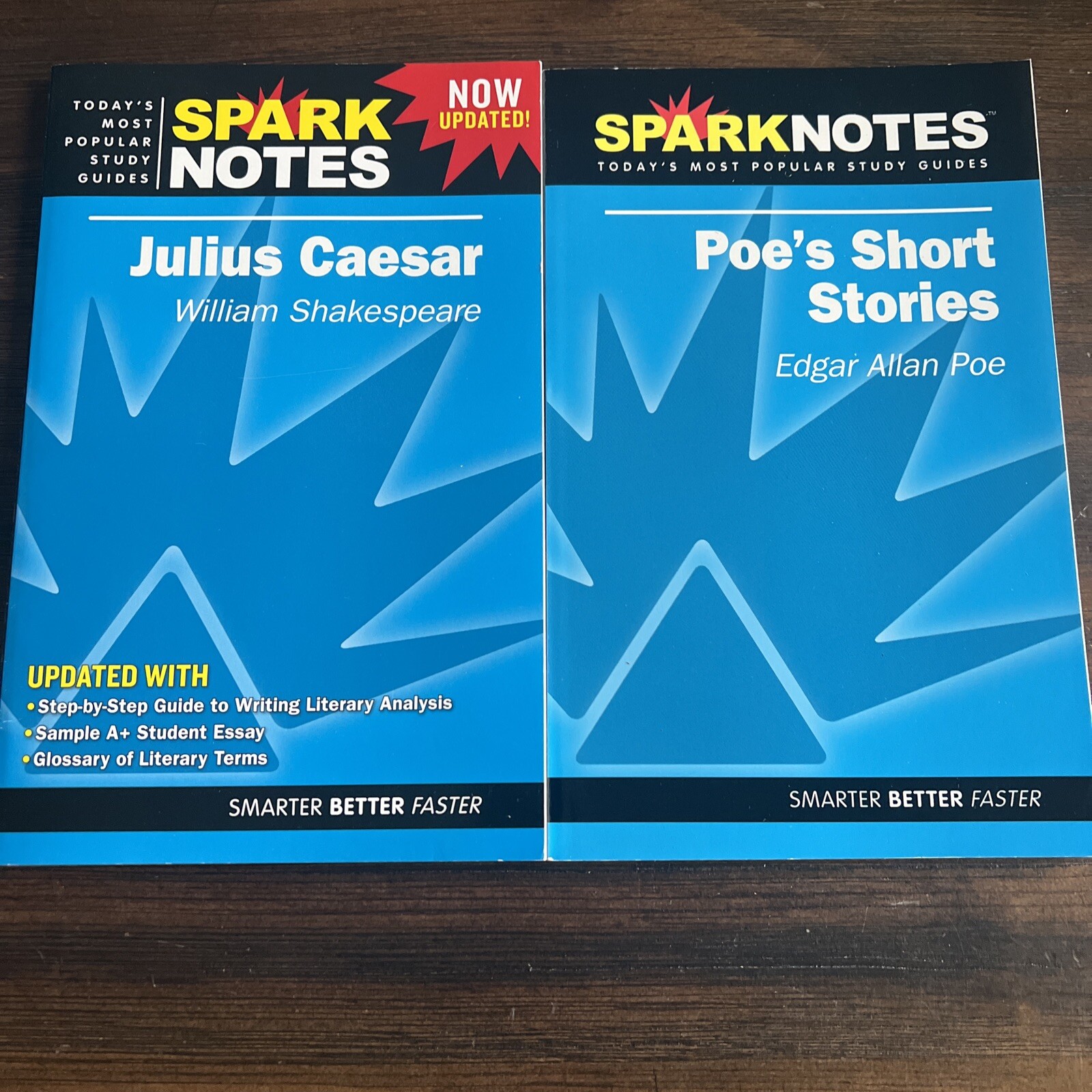 SparkNotes Books Teaching Supplies Study Guides – Lot Of 7