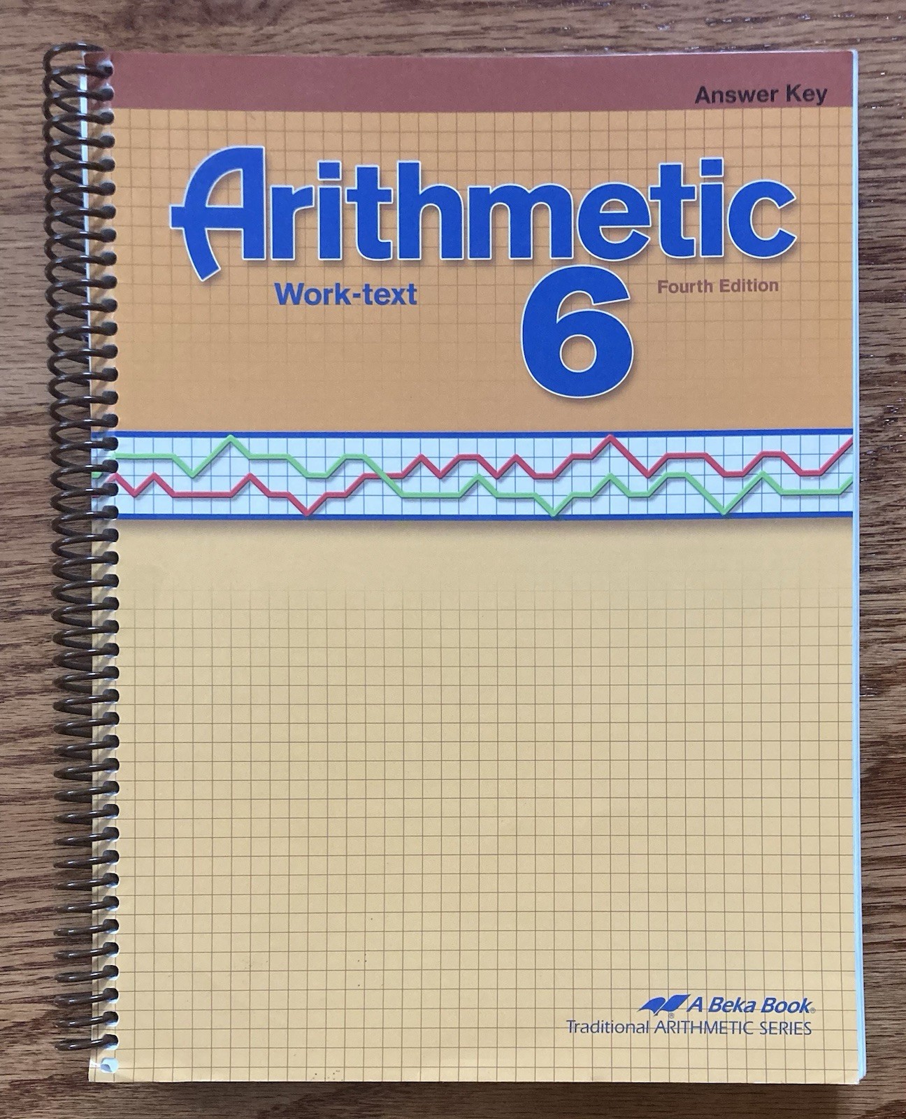 Abeka Arithmetic 6 Fourth Edition Lesson Plans , Answer Key , Quiz Test Key