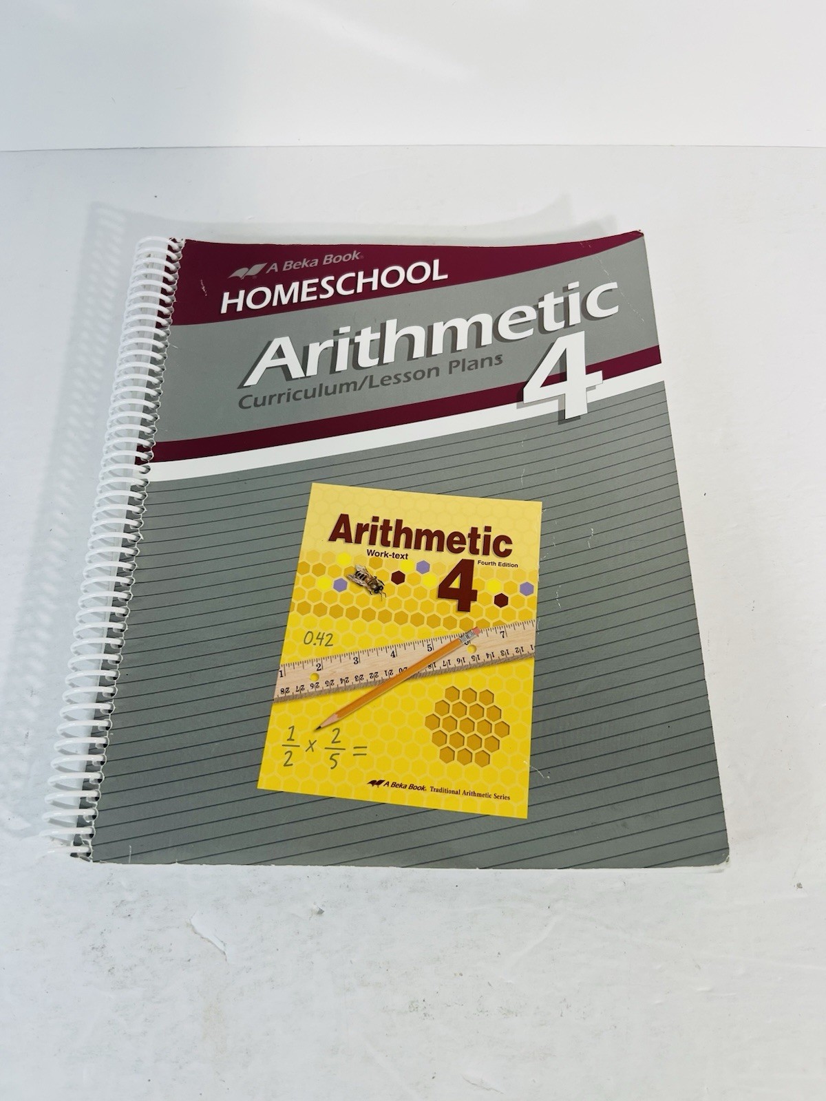 Abeka Books Arithmetic 4 Curriculum Lesson Plans 4th Ed