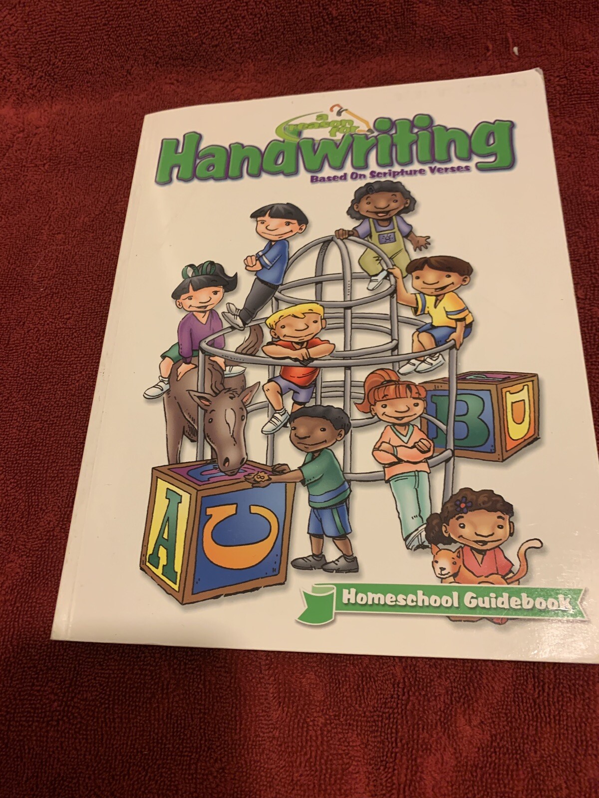 A Reason For Handwriting Teacher Guidebook Homeschool Guidebook Christian Verses