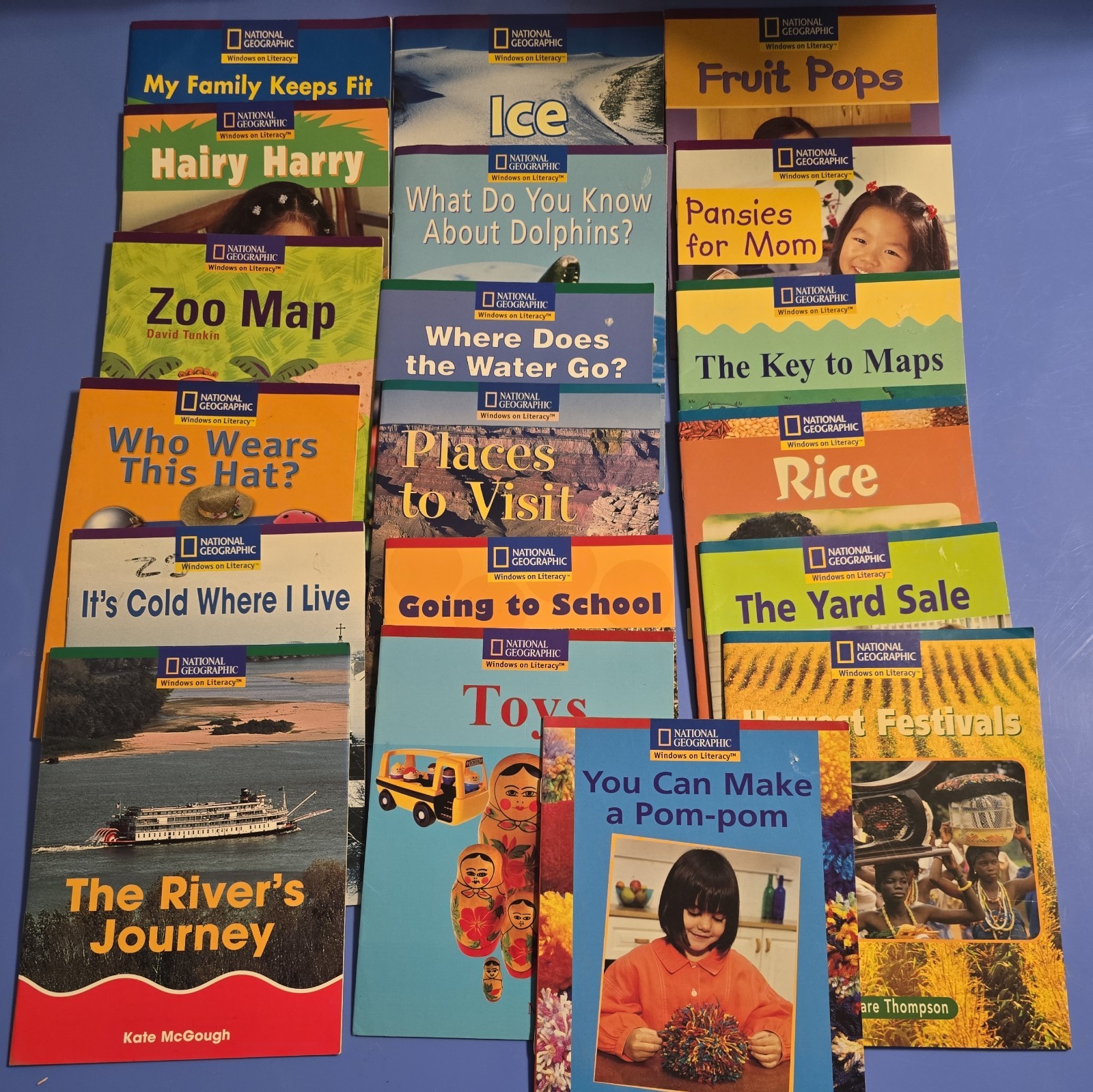 National Geographic – WINDOWS ON LITERACY – Science & Social Studies (19 books)