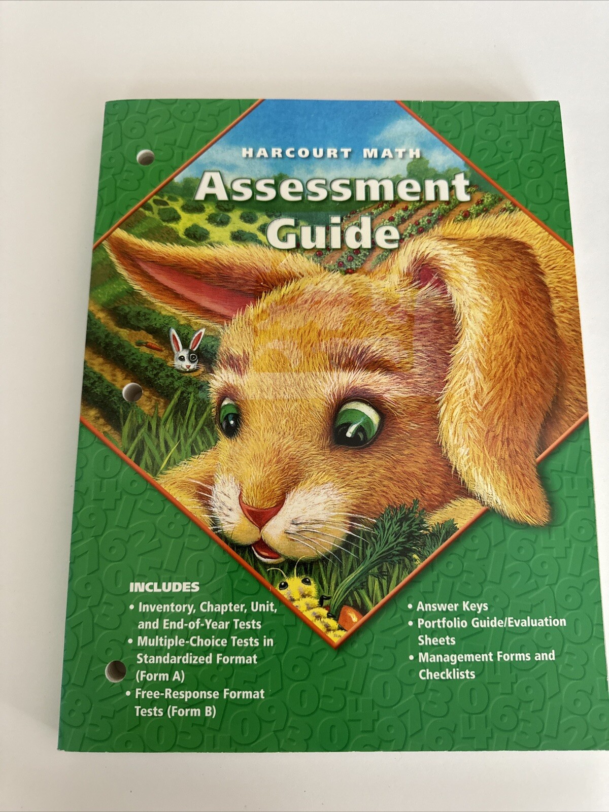 Harcourt Math Ser.: Harcourt Math : Assessment Guide: Grade 1 Include Answer Key