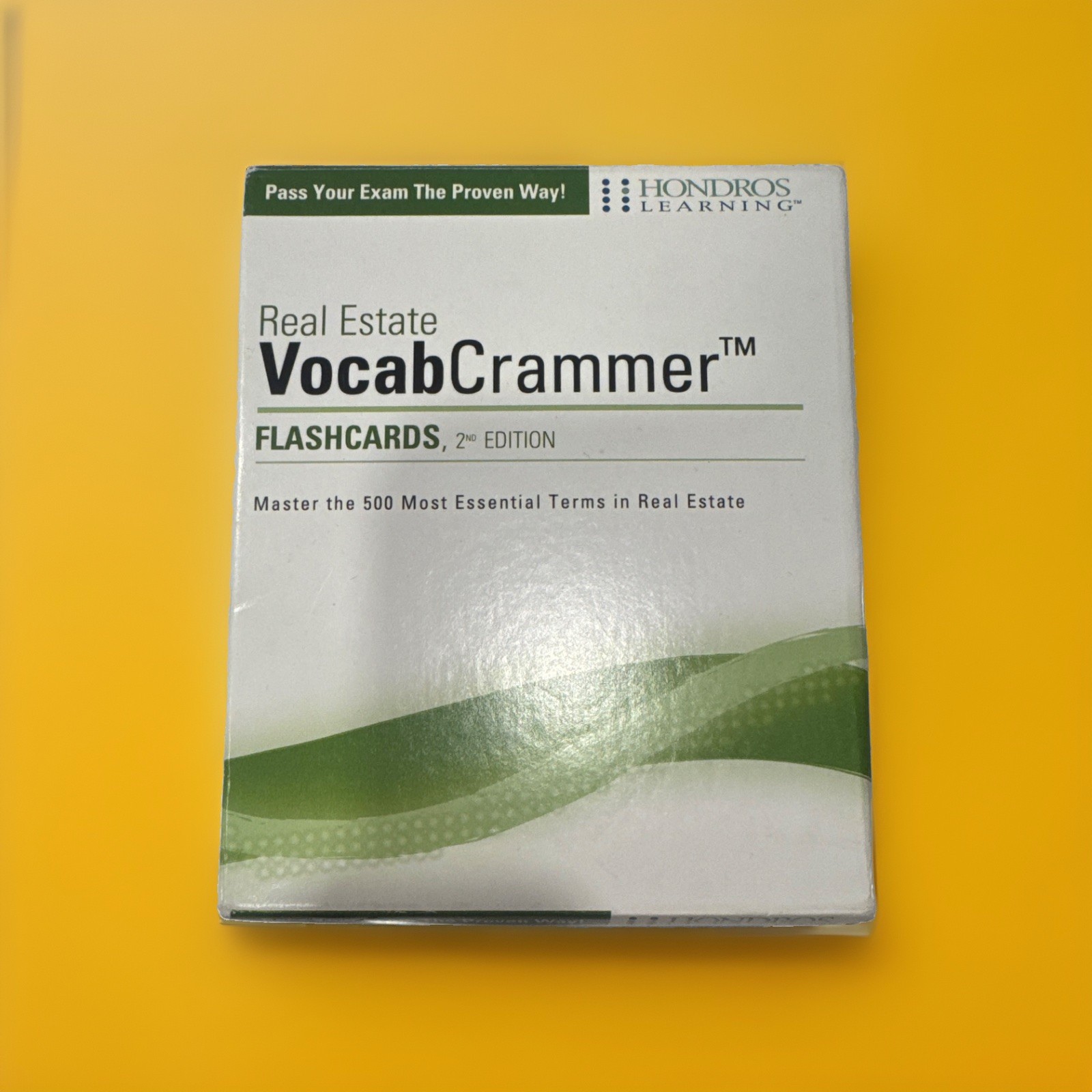 Hondros Learning Real Estate VocabCrammer Flashcards 2nd Edition English