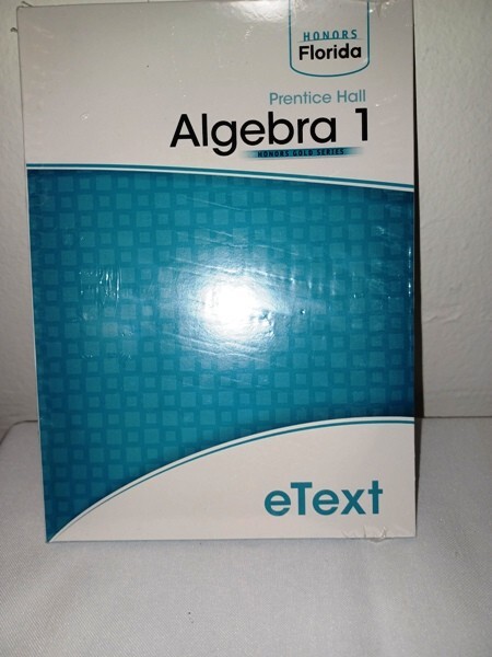 BRAND NEW Prentice Hall Algebra 1 Student Edition eBook/Text on CD-ROM Sealed
